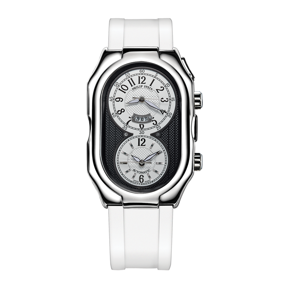 Philip Stein Prestige Automatic Chronograph Watches Model 13A BW RW