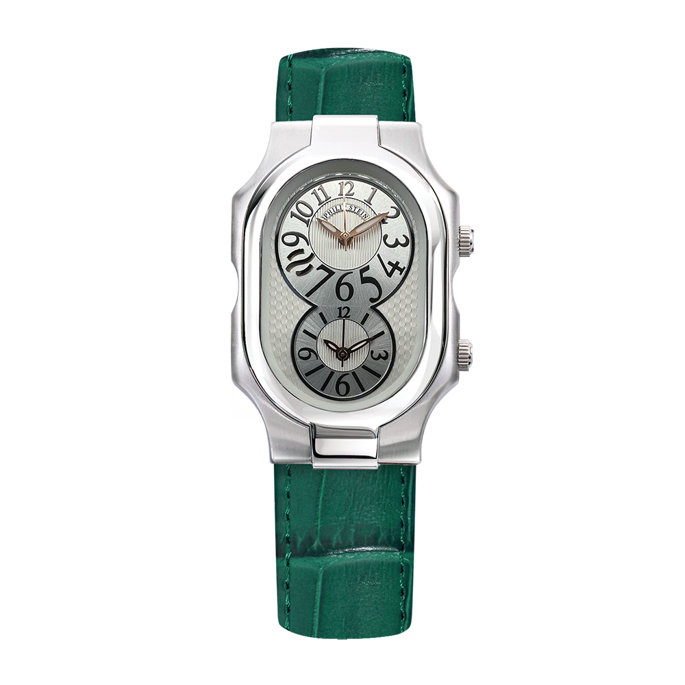 Philip stein dual time watch deals