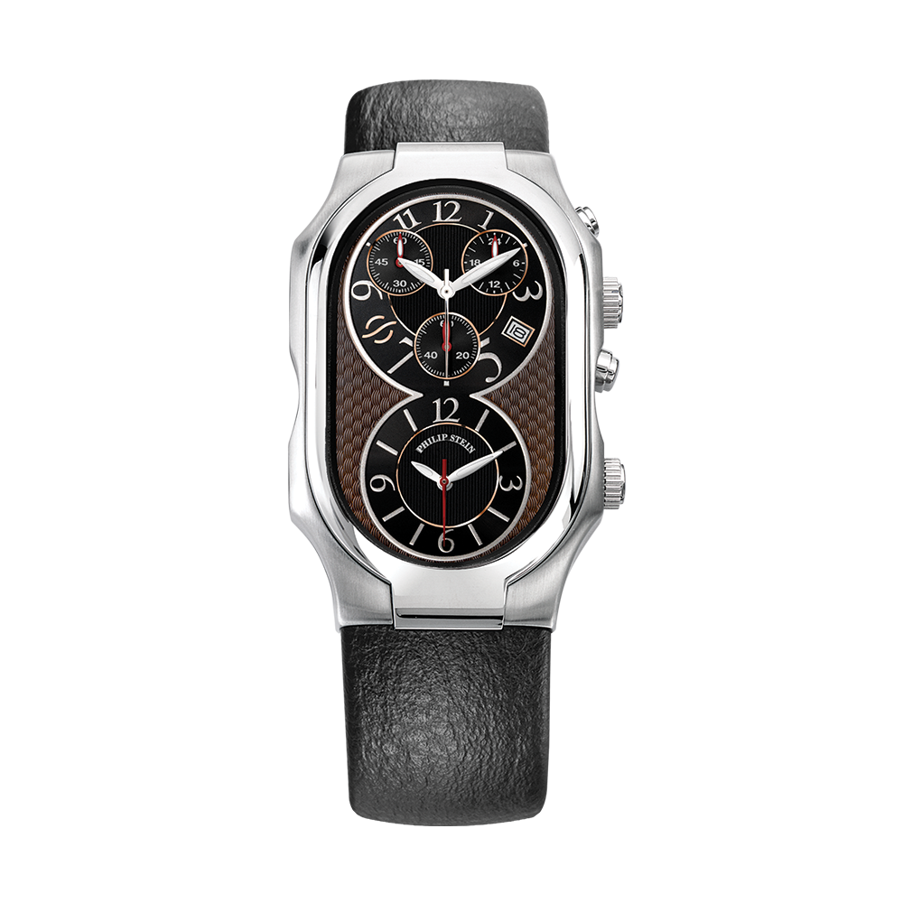 Philip Stein Signature Chronograph Model 3CRBRNCB