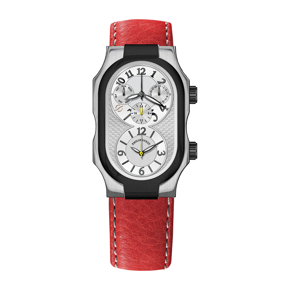 Signature Oversized Multifunction Steel & Black Plated