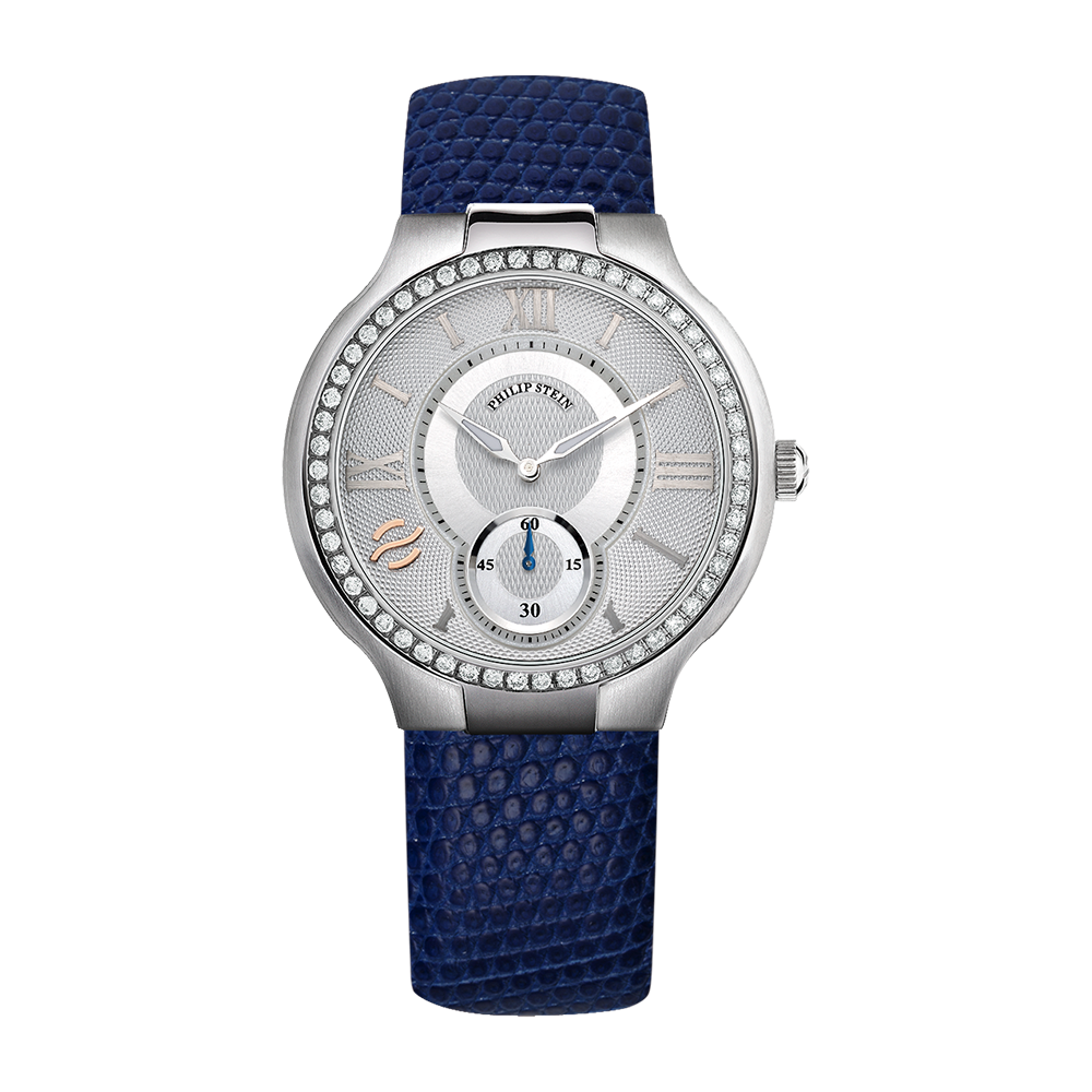 Classic Diamond Round Large - Model 42D-SIL-CZDBL