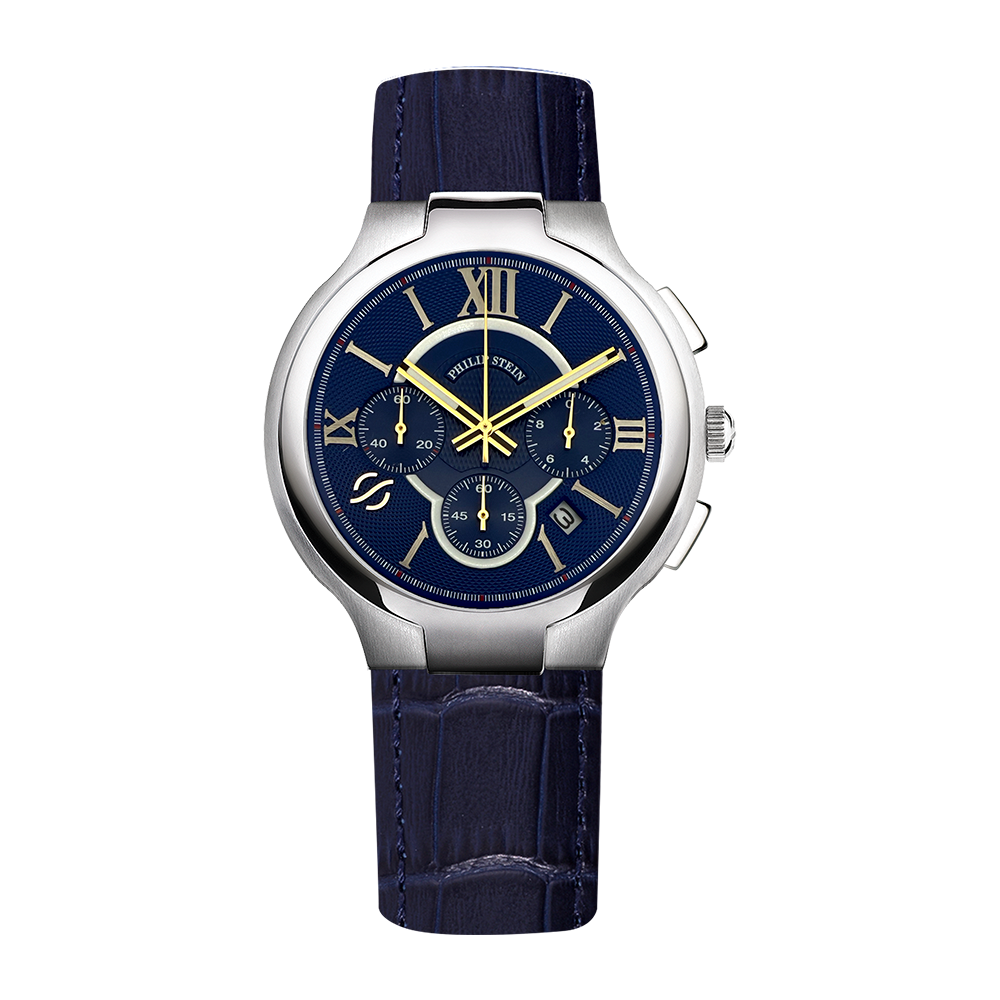 Classic Round Chronograph - Model 45-CBLG-CSTAN