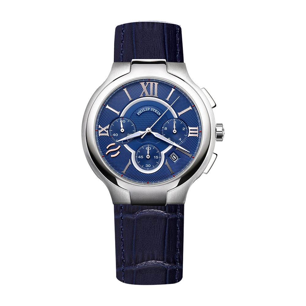 Classic Round Chronograph - Model 45-CBL-CSTAN