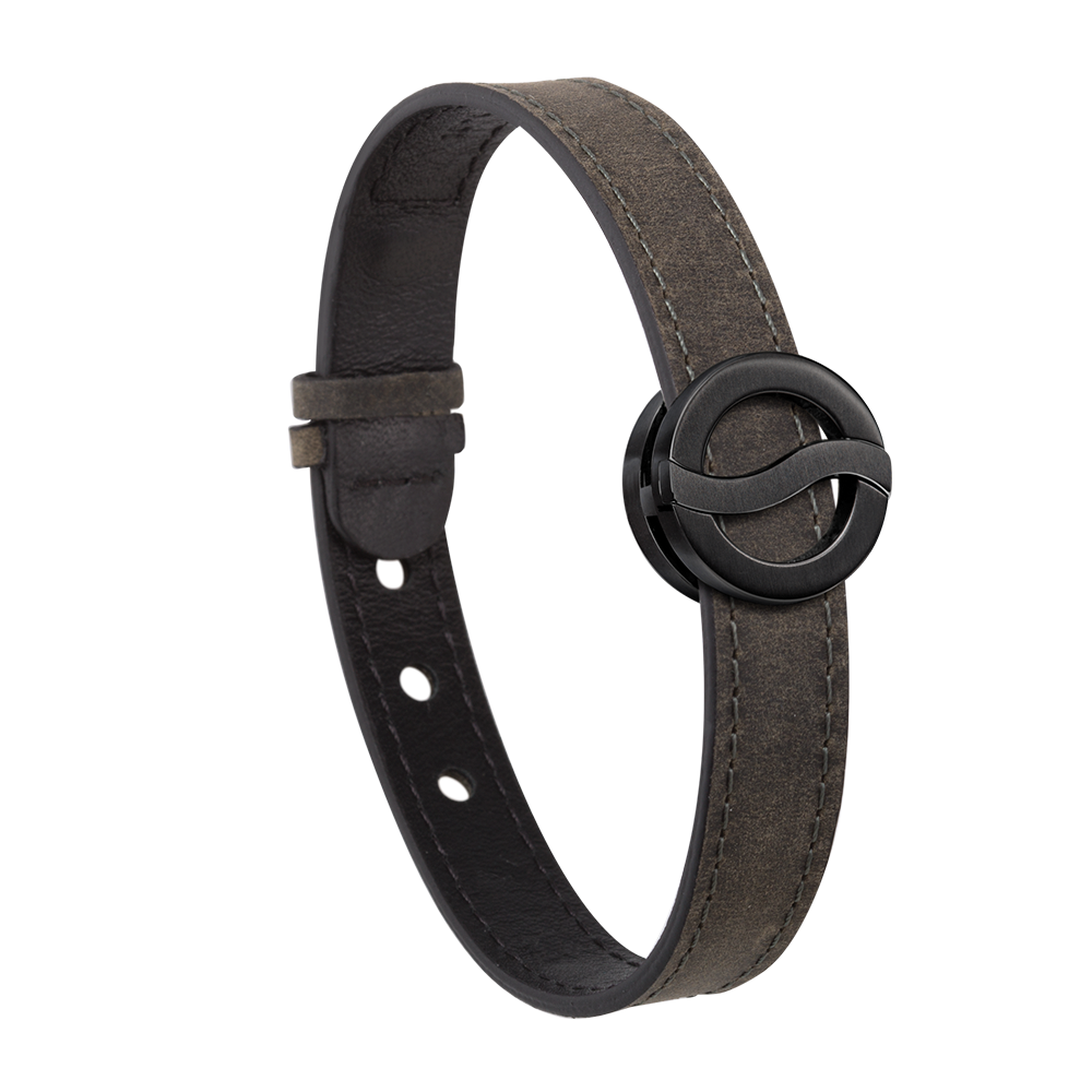 Horizon Bracelet Large - Black Plated Icon - Model 10L-BBBP-CAGRSTXLBP