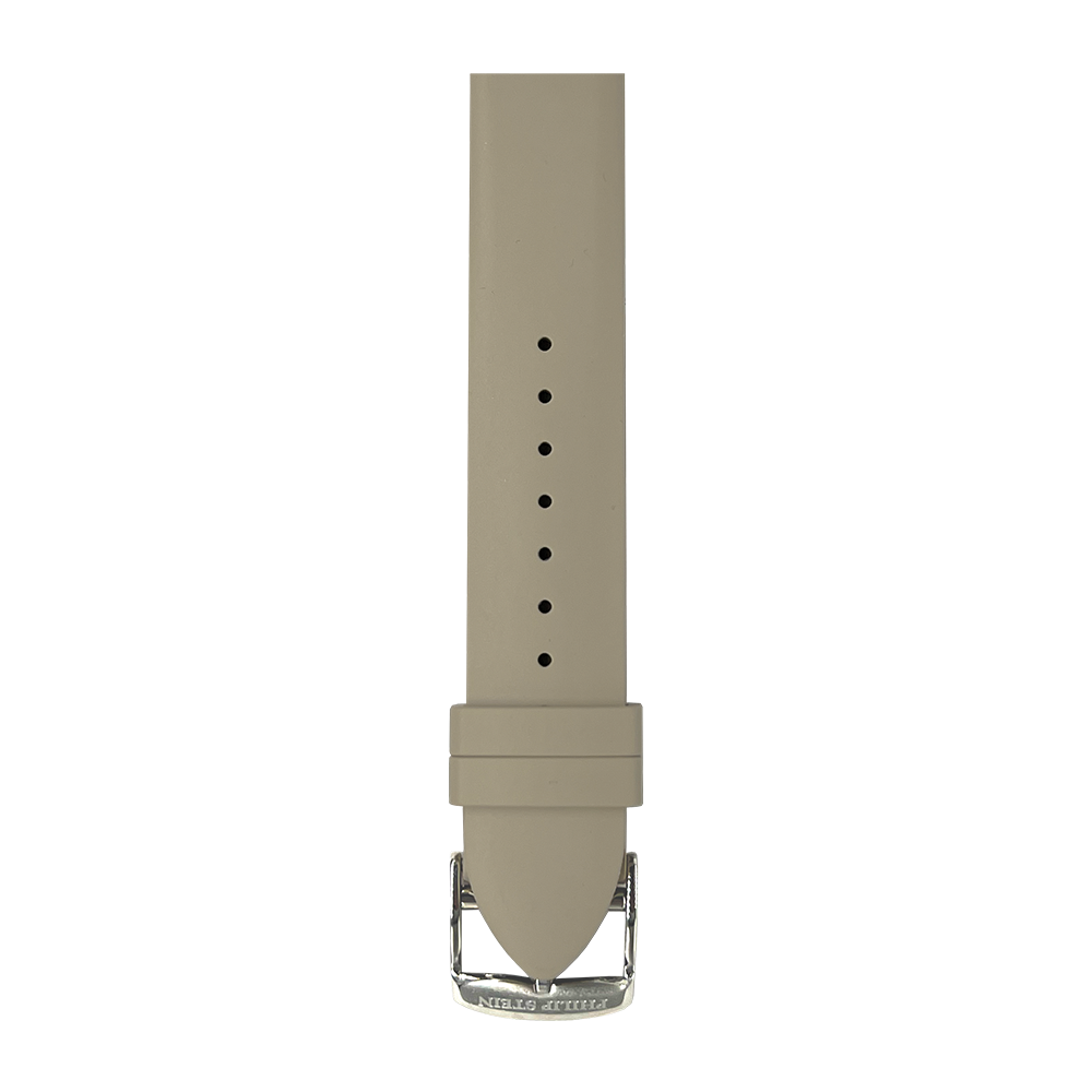 Cream Rubber Strap - Model 1-NRCR