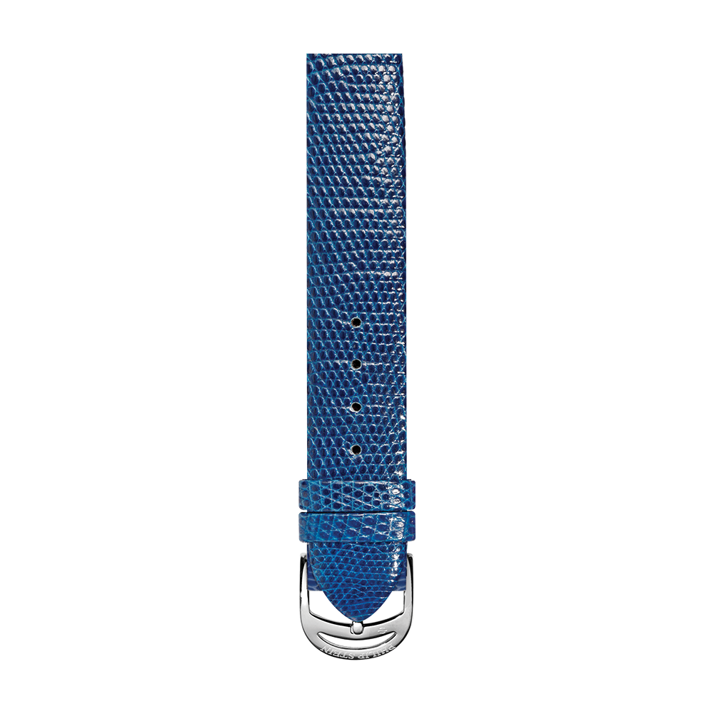 Lizard Dark Blue Strap - Model 11-ZDBL