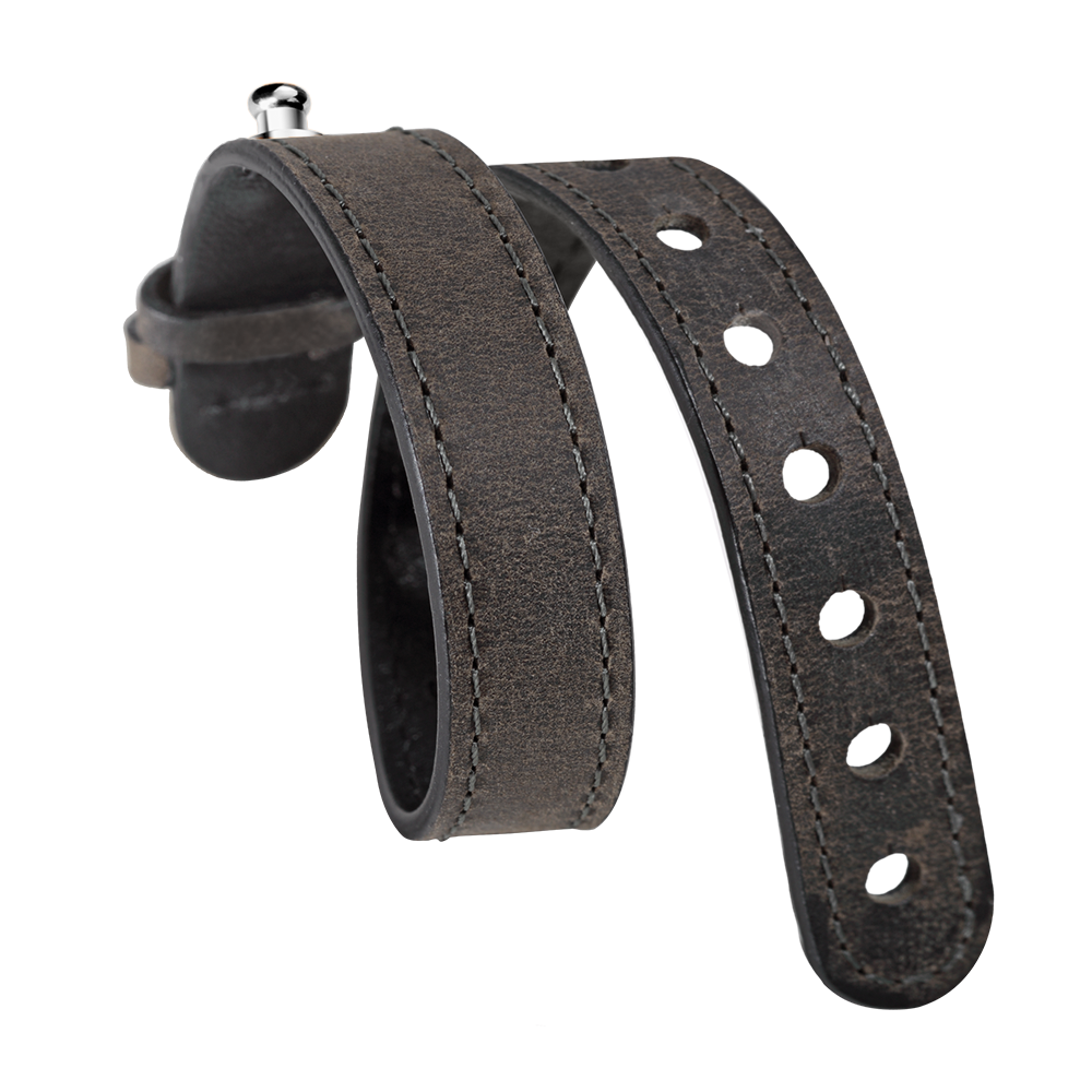 XL Grey Calf Assolutamente Strap - For Steel Icon - Model 10-CAGRSTXL