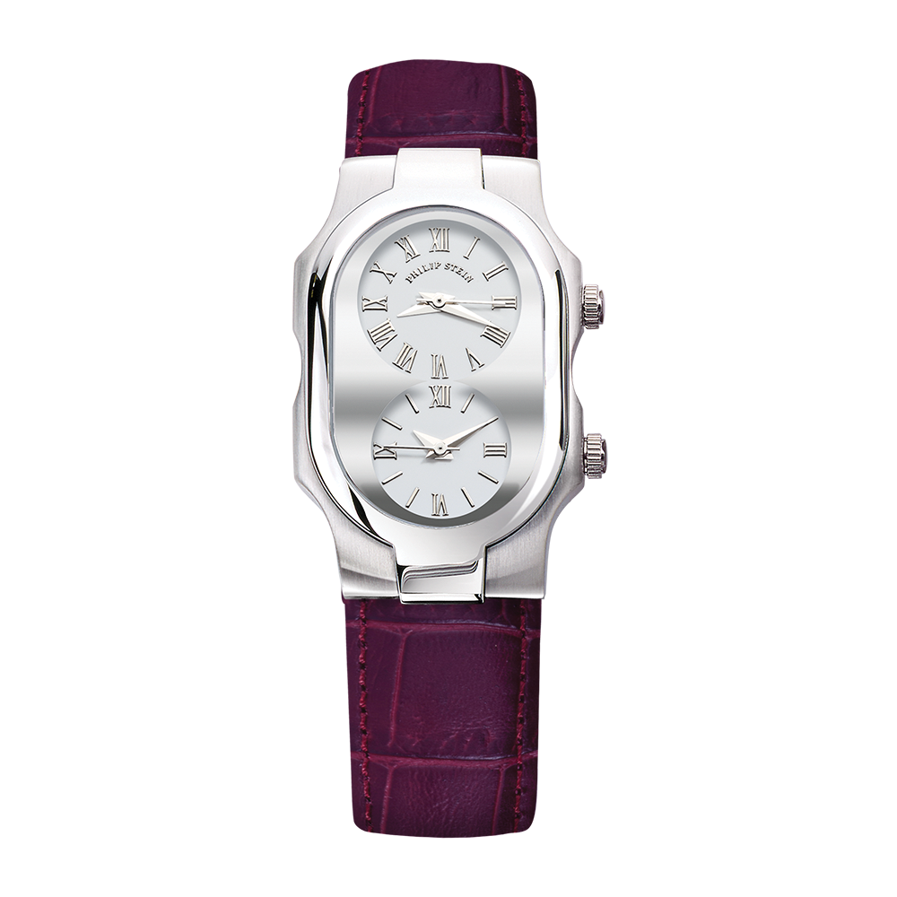 Philip stein leather watch deals