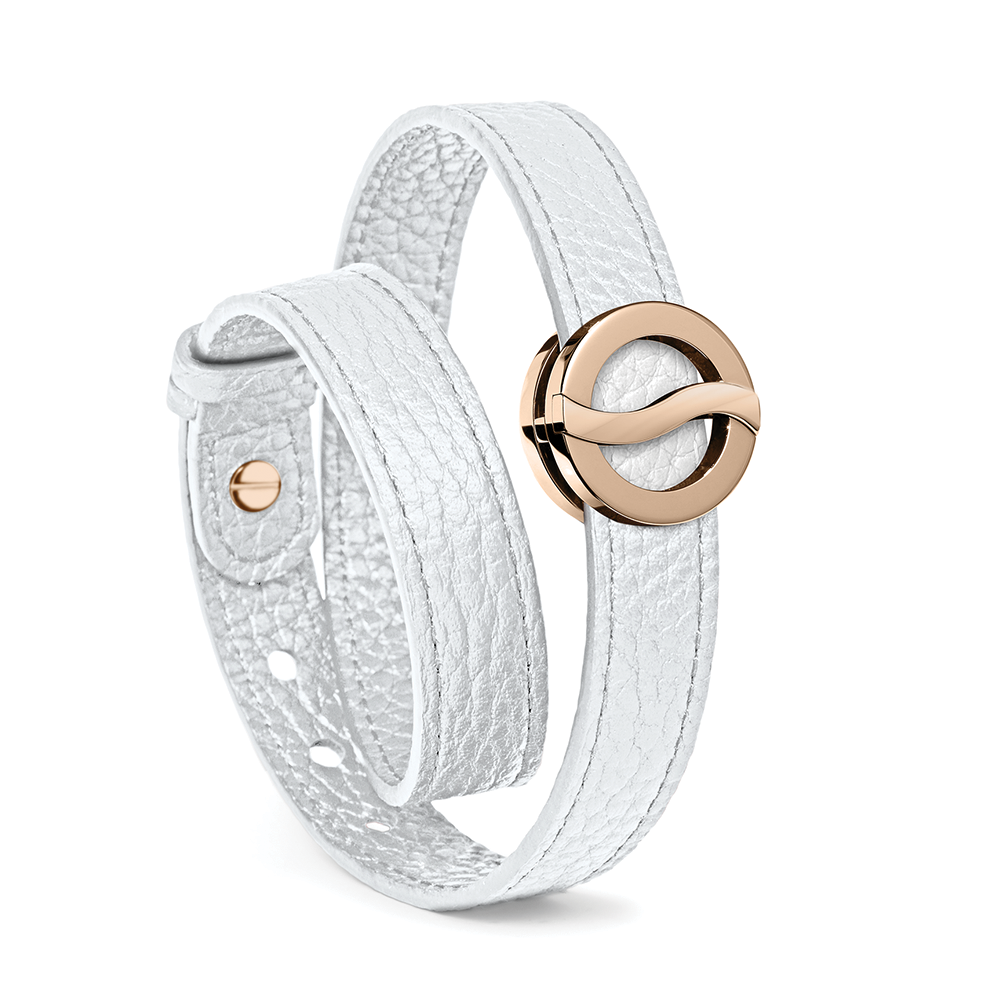 Horizon Bracelet Large - Rose Gold Plated Icon - Model 10L-BBRG-CWWSTRG