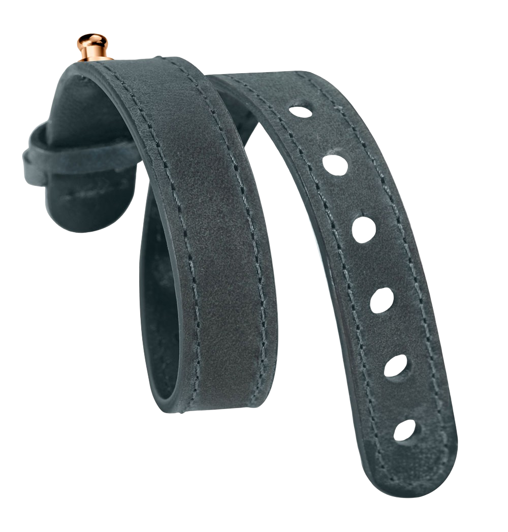 XL Blue Calf Assolutamente Strap - For Rose Gold Icon - Model 10-CANSTXLRG