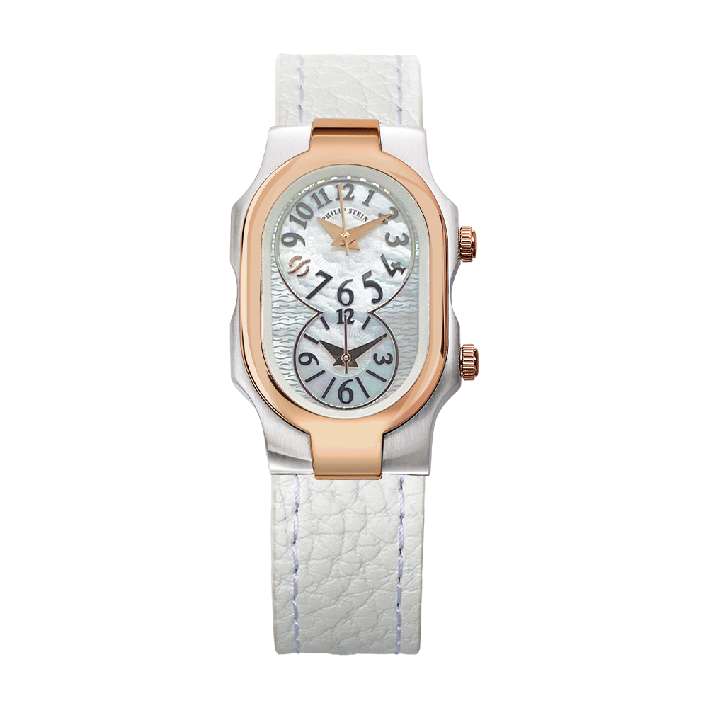 Philip stein dual time watch deals
