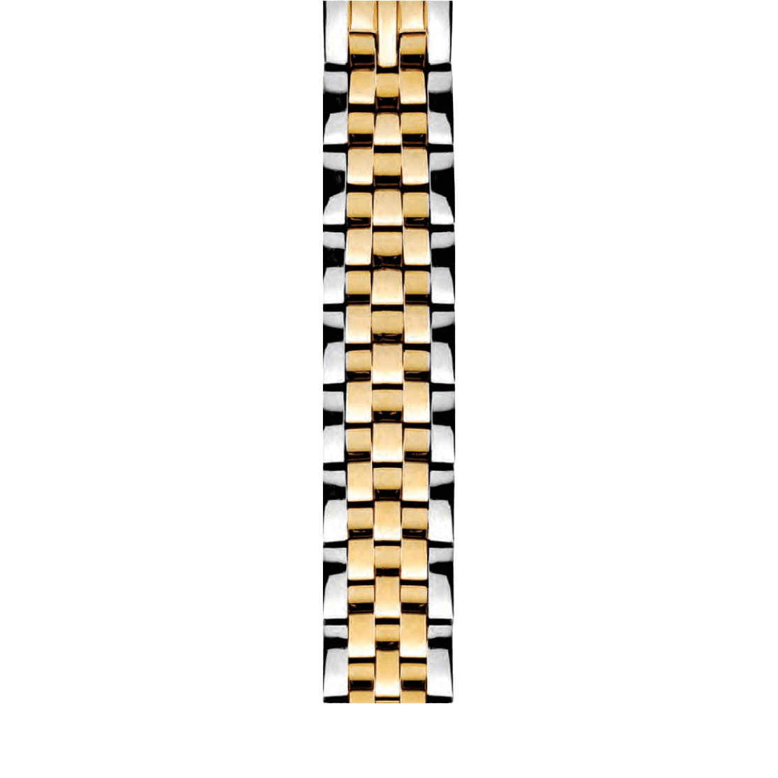 Philip Stein Link Two Tone Yellow Gold Plated Steel Bracelet