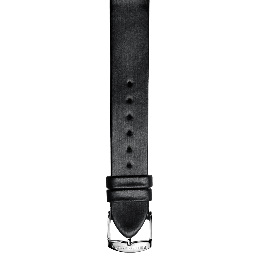 Black Silk Strap - Model 1-IB - Philip Stein Strap