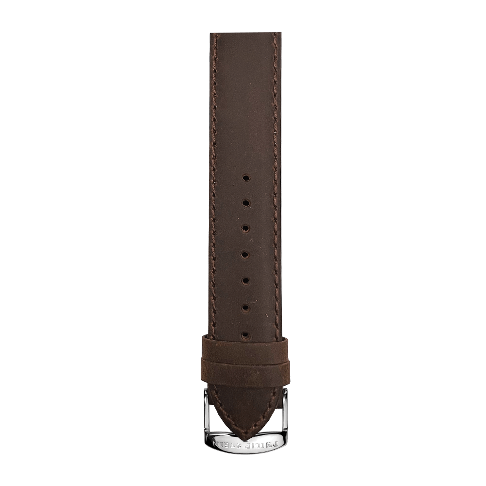 Chocolate Calf Stich Strap - Model 2-CSCH - Philip Stein Strap