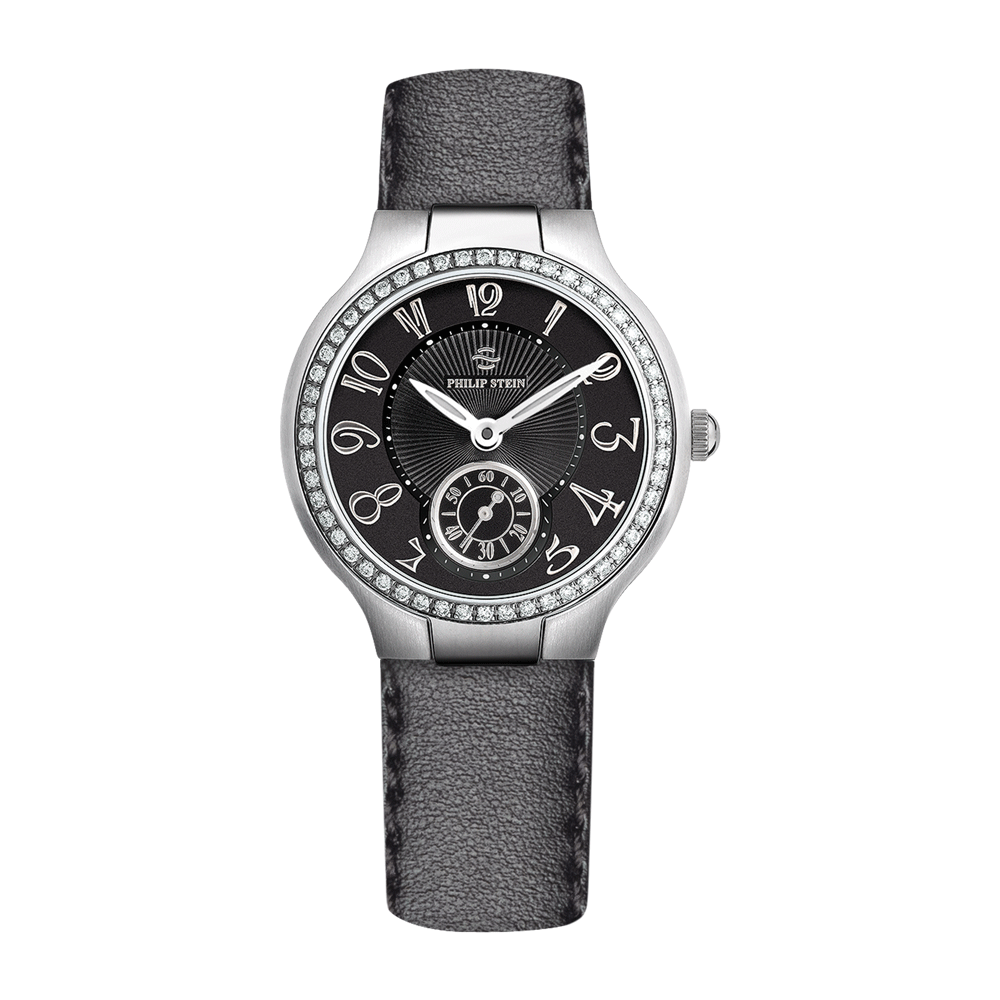 Classic Diamond Round Small - Model 41D-FB-APSTB - Philip Stein Watch