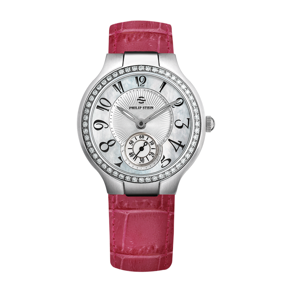 Classic Diamond Round Small - Model 41D-FMOP-CSTADP - Philip Stein Watch