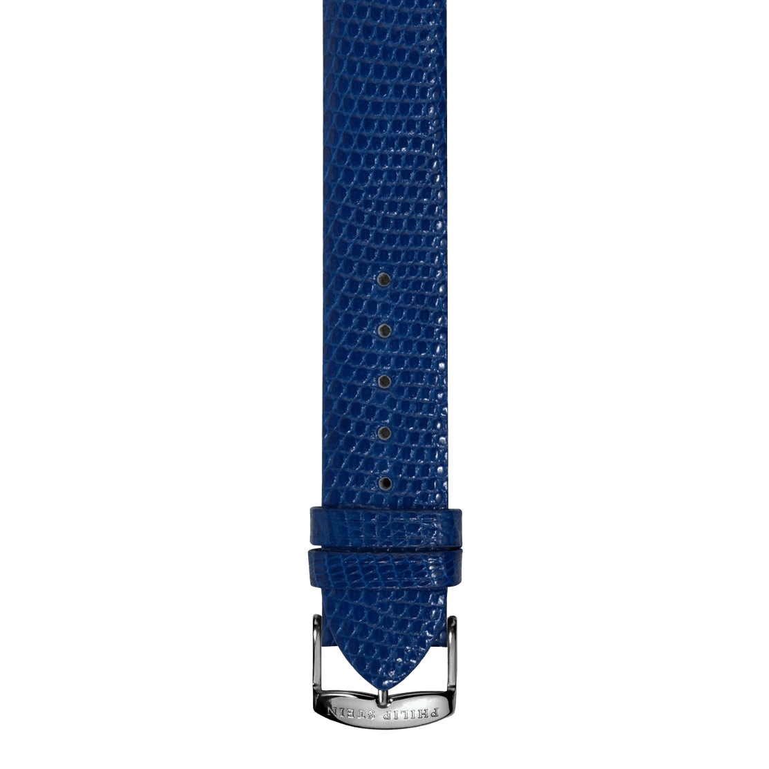 Dark Blue Calf Lizard Print Strap - Model 2-CZDBL