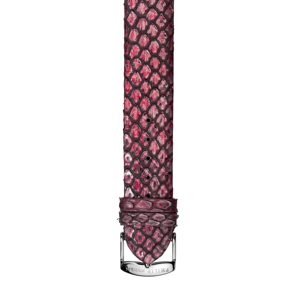Dark Pink Snake Strap - Model 4-SDP - Philip Stein Weekly Deals