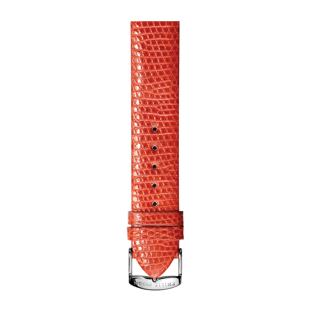 Orange Lizard Strap - Model 1-ZOD - Philip Stein Strap