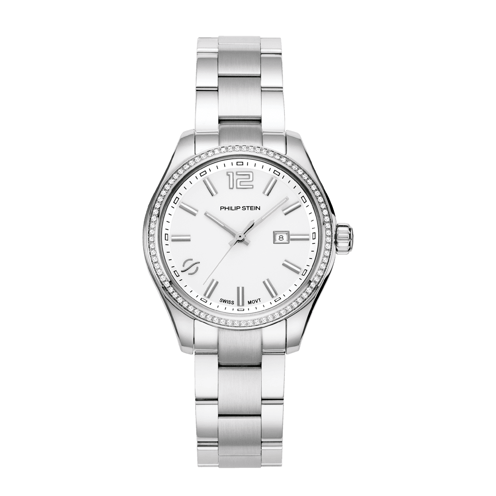 Traveler Ladies Diamond - Model 91D-CWSL-SS - Philip Stein Watch