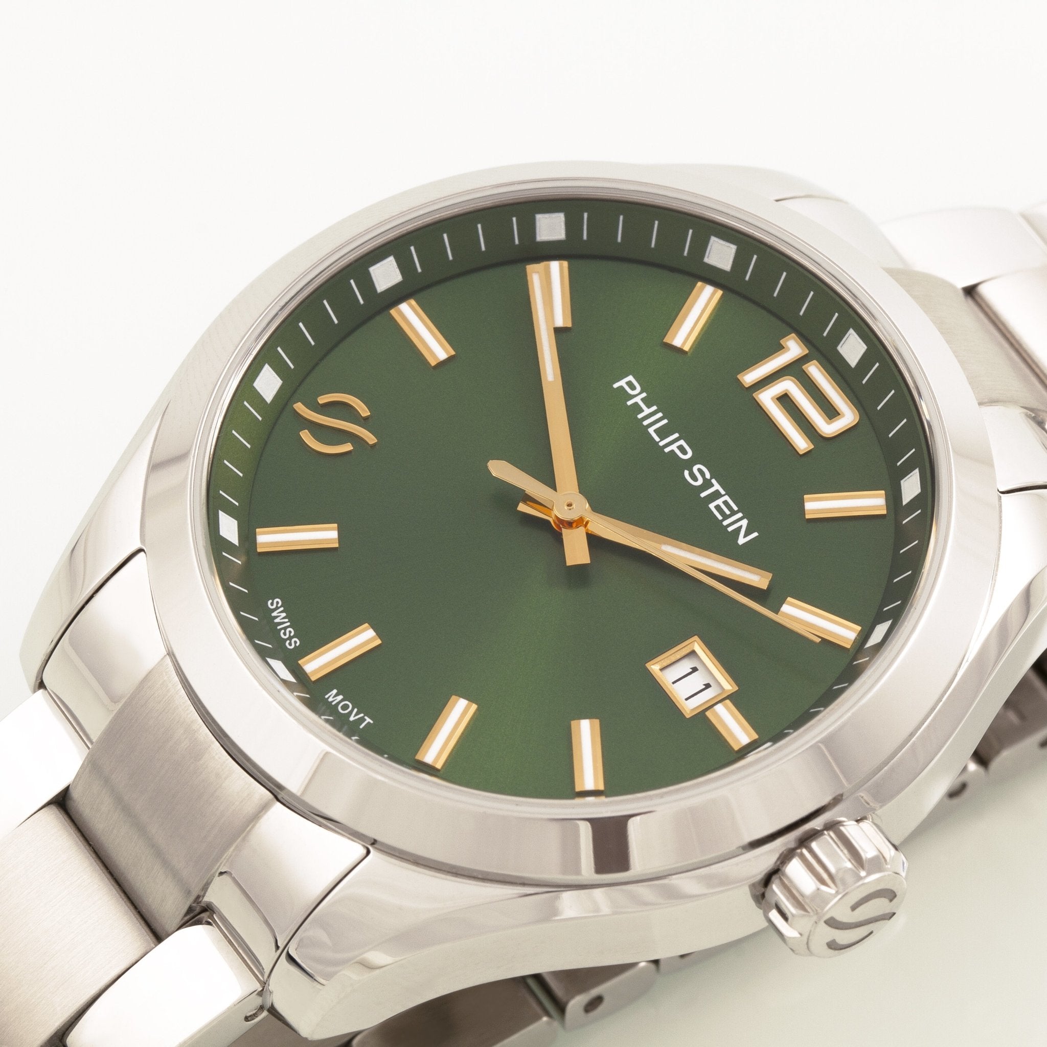 Traveler Ladies - Model 91-CGRNG-SS - Philip Stein Watch