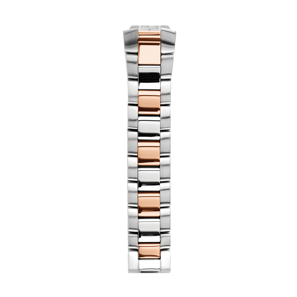 Two Tone Rose Gold & Steel Bracelet - Model 2-SSTRG - Philip Stein Strap