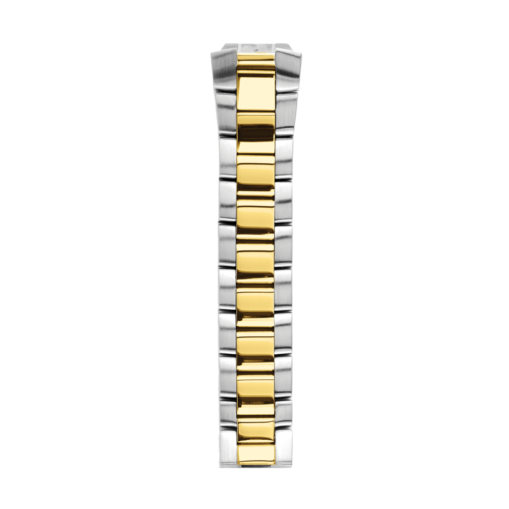 Two Tone Yellow Gold & Steel Bracelet - Model 3-SSTG - Philip Stein Strap