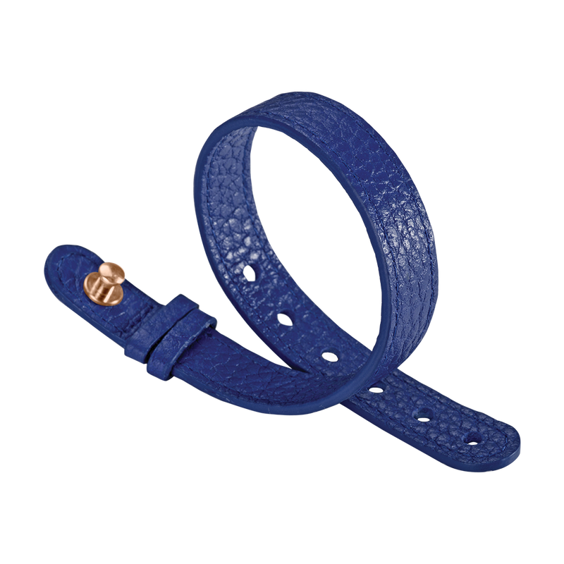 Blue Leather Strap - For Steel Icon - Model 10-CBLSTRG