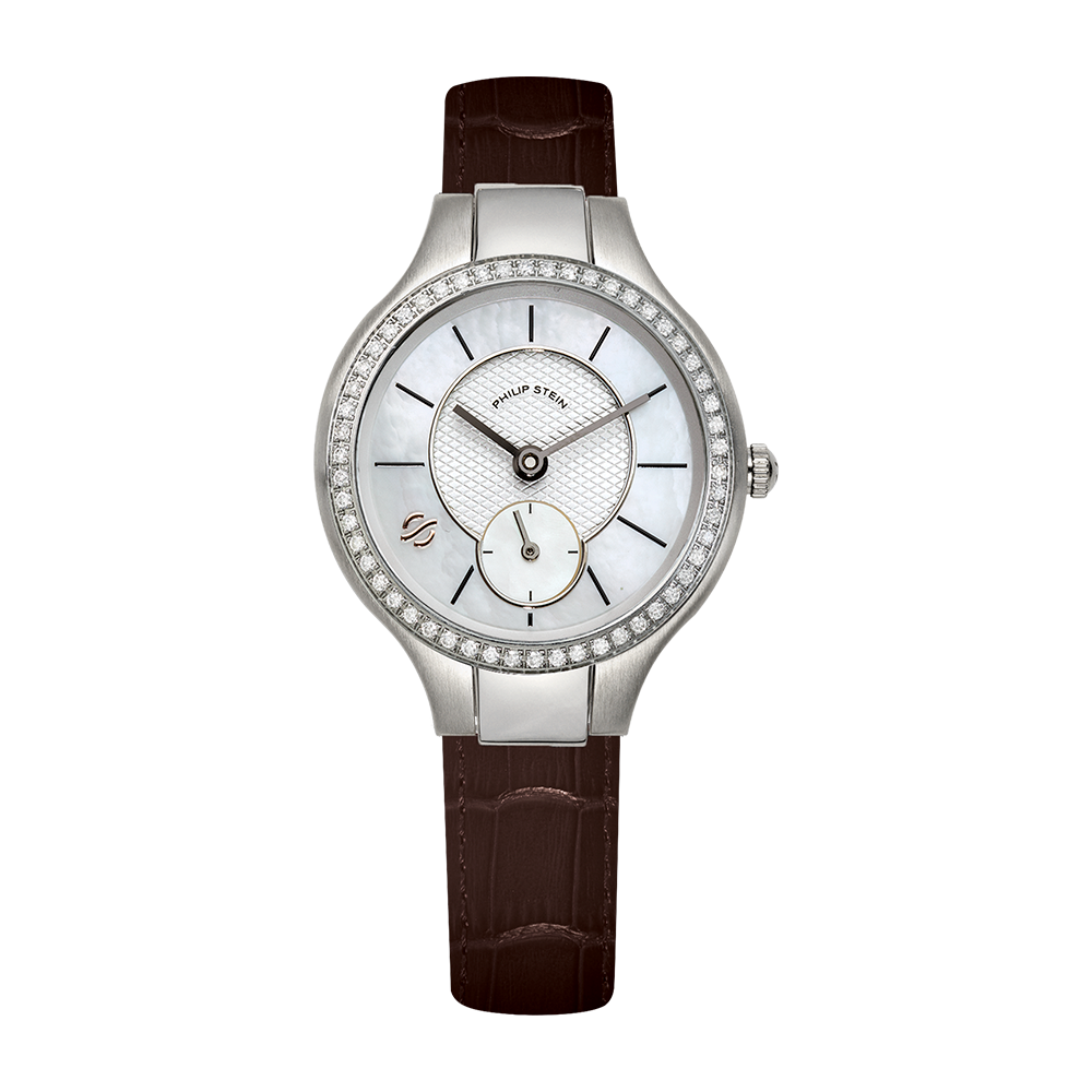 Classic Diamond Round Mini - Model 44D-BKCMOP-CSTACH