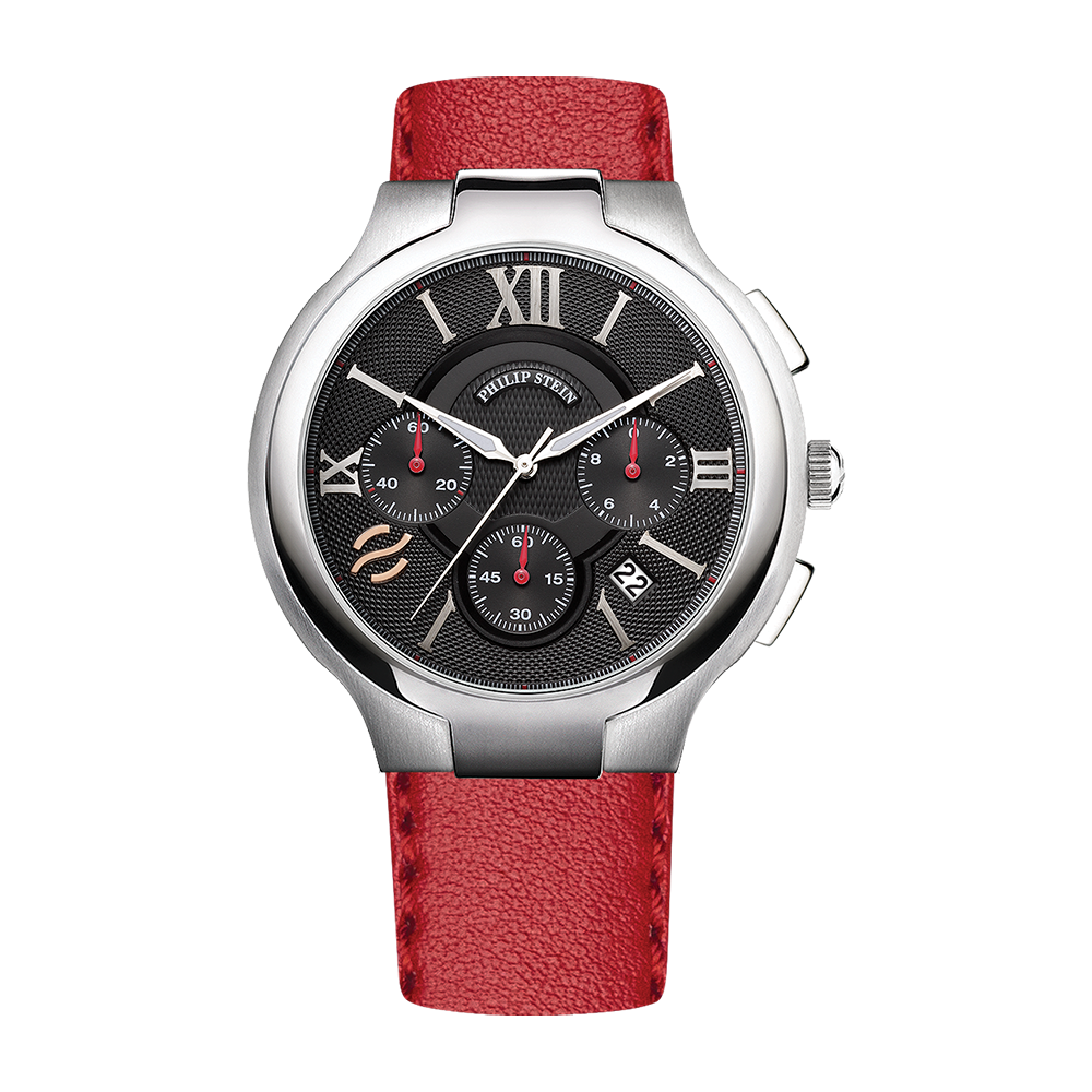 Philip Stein Classic Round Chronograph Model 45CRBKAPSTR