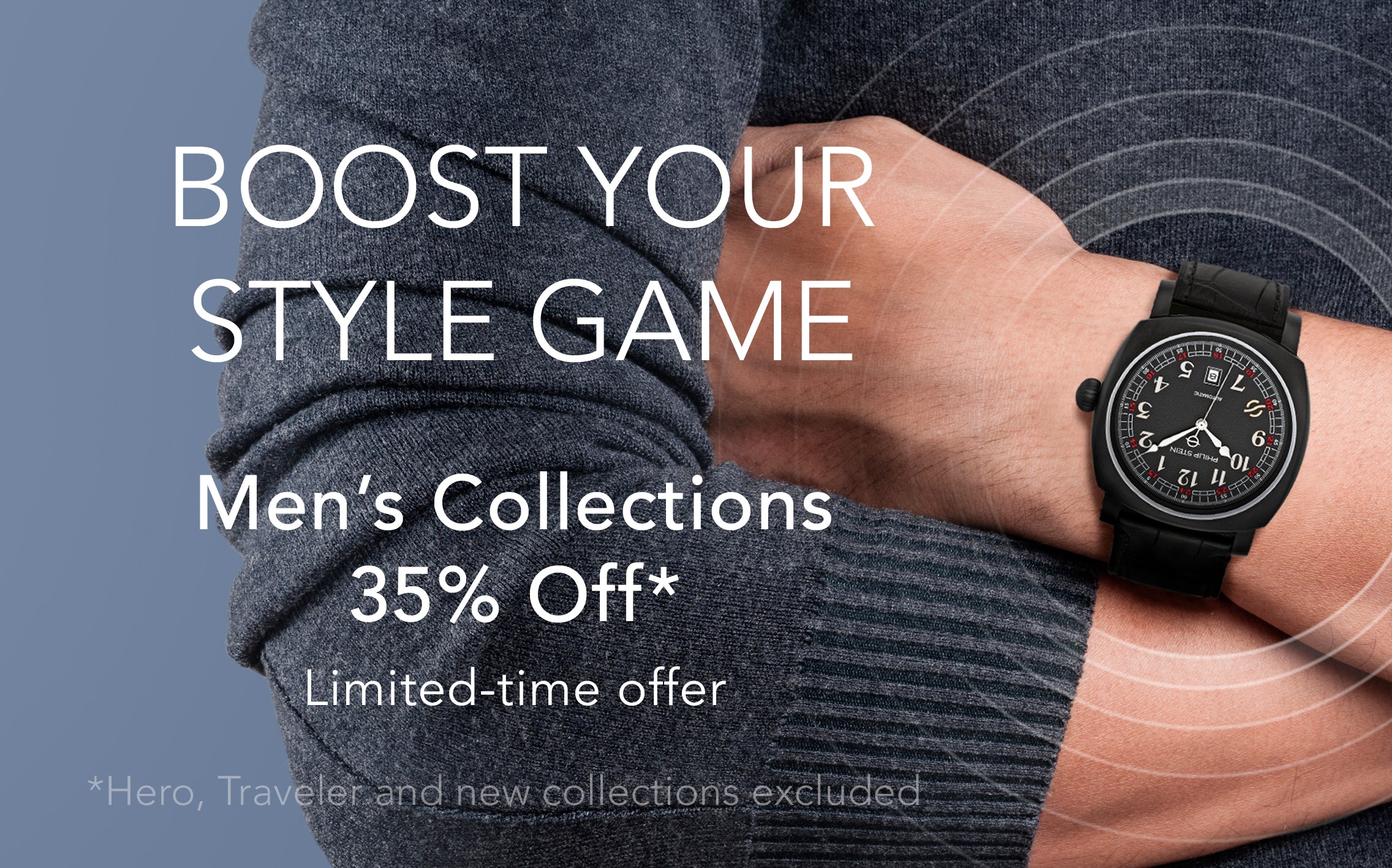 Men's watches discount at game stores