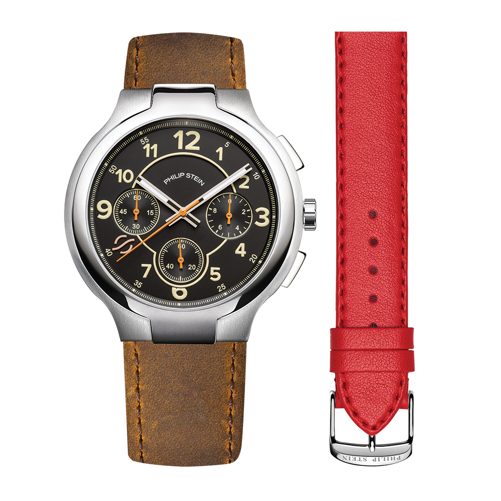 Classic Round Chronograph - Model 45-CRCLBK-CSCH + 3-APSTR