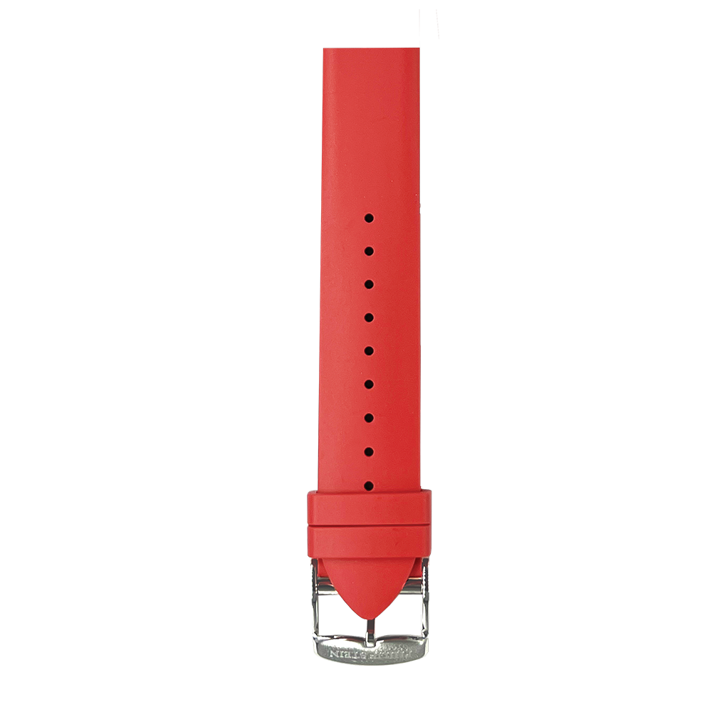 Red Rubber Strap - Model 1-NRR