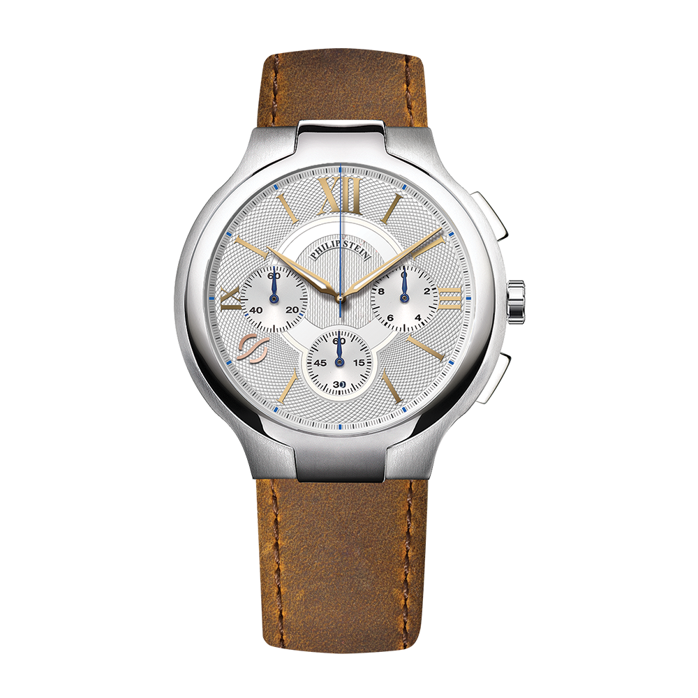 Classic Round Chronograph - Model 45-CRSILG-CSCH