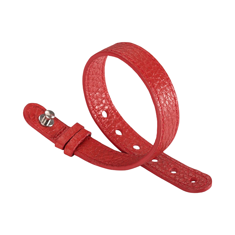 Red Leather Strap - For Steel Icon - Model 10-CRST