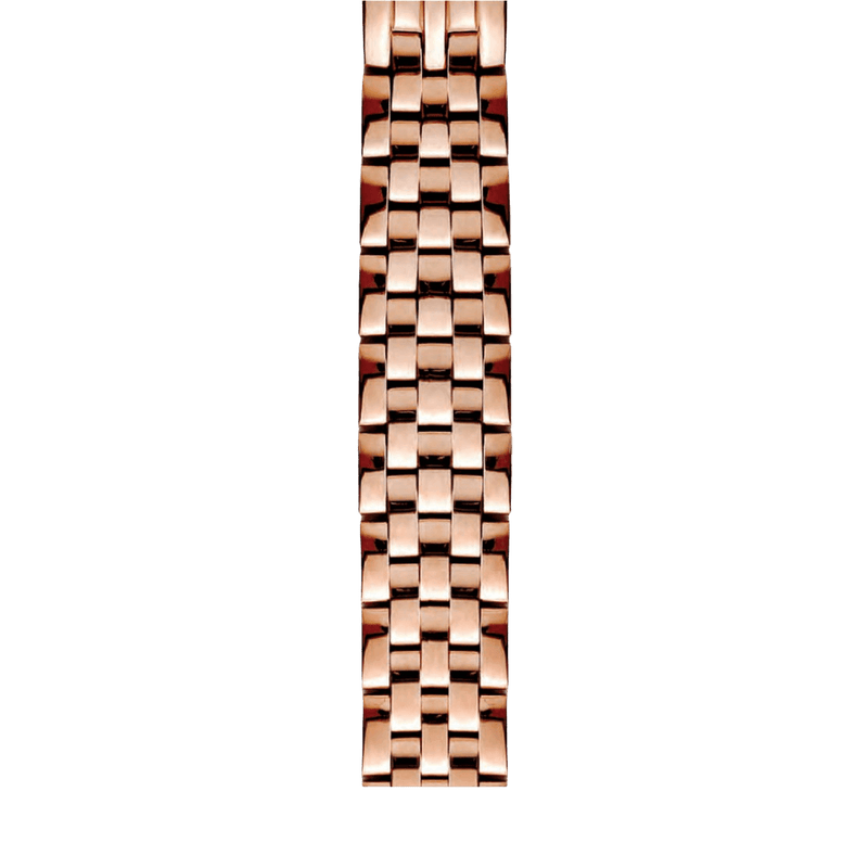 5 Link Rose Gold Plated Bracelet - Model 44-SS5RGP - Philip Stein Strap