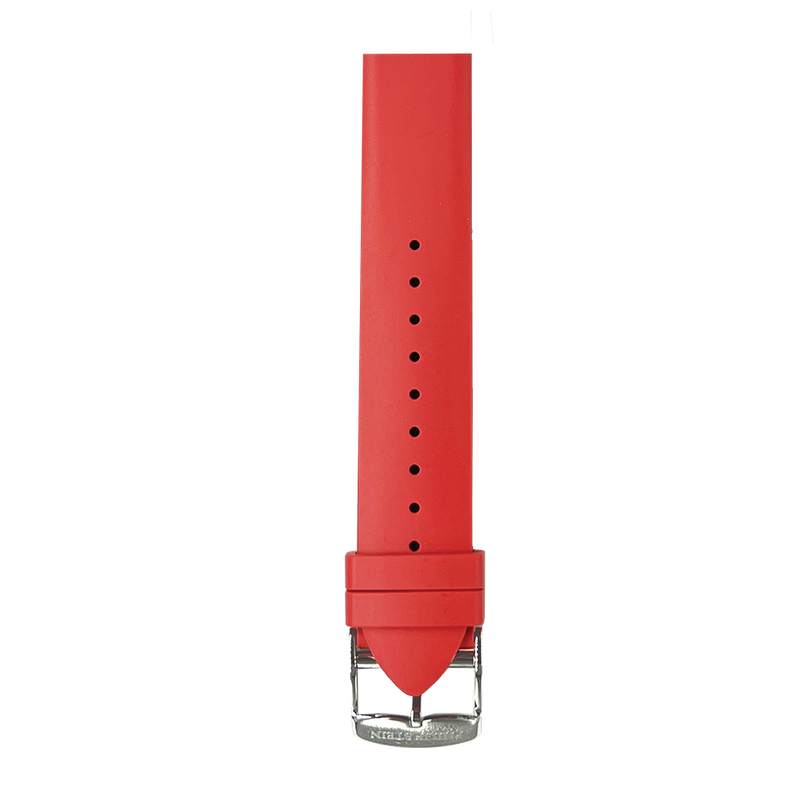 Red Rubber Strap - Model 2-NRR