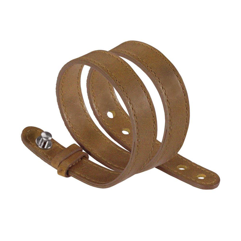 Assolutamente Brown Leather Wrap Around Strap - For Steel Icon - Model 10L-CWABRST - Philip Stein Strap