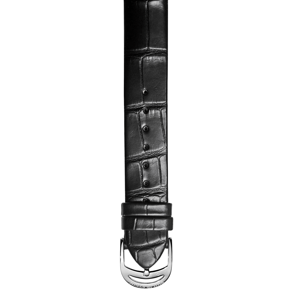 Black Alligator Strap - Model 12-AB - Philip Stein Strap