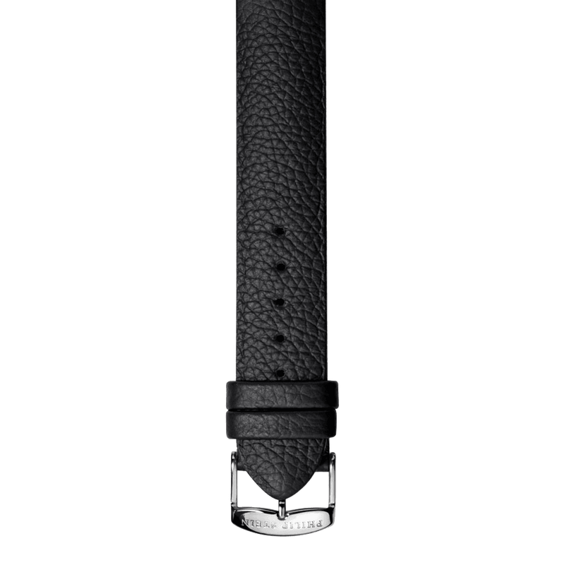 Black Calf Strap Short - Model 3-CBX - Philip Stein Strap