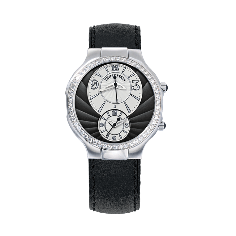 Classic Diamond Round Large - Model 7D-NB-APSTB - Philip Stein Watch