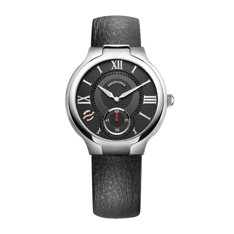 Classic Round Large - Model 42-BK-CB - Philip Stein Watch