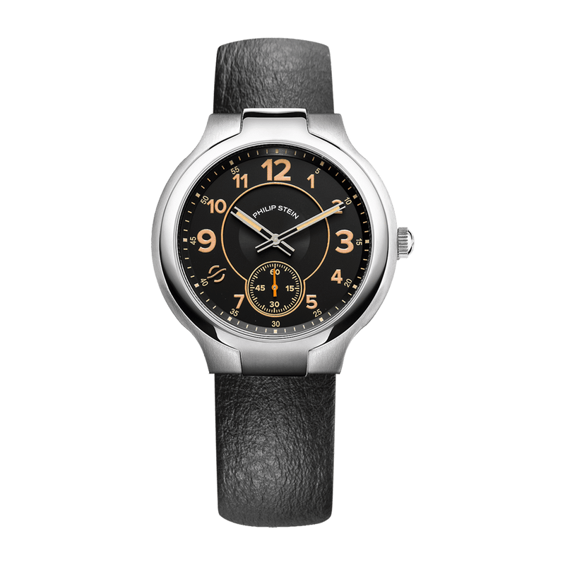 Classic Round Large - Model 42-FCLBK-CB - Philip Stein Watch
