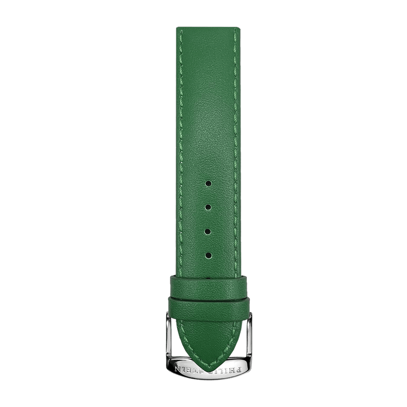 Forest Green Calf Stich Strap - Model 1-CSTFGR - Philip Stein Strap