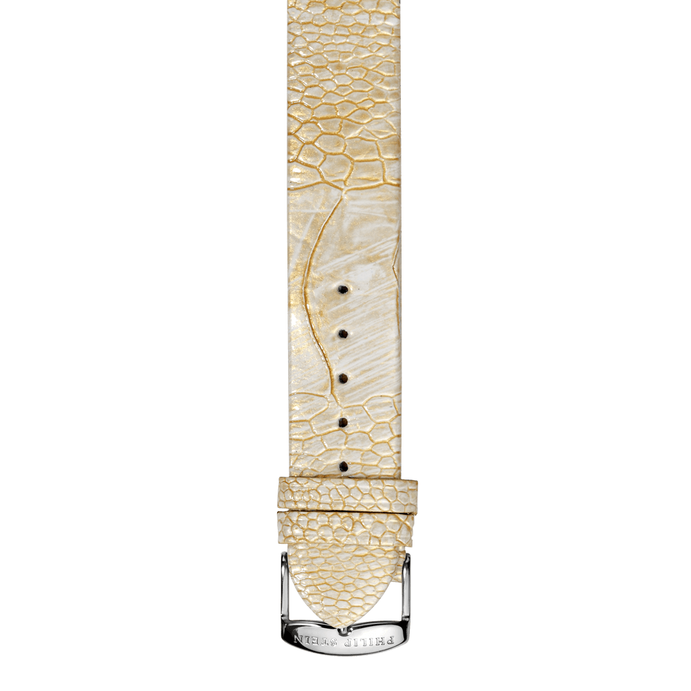 Gold Ostrich Strap - Model 2-OG