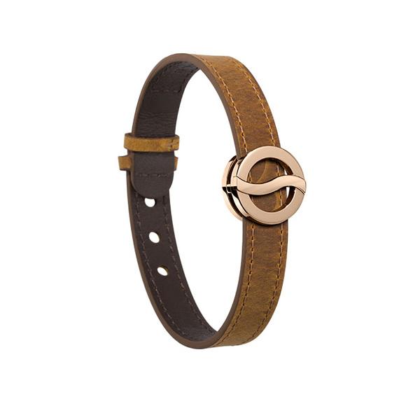 Horizon Bracelet-Large Rose Gold Plated Icon - Model 10L-BBRG