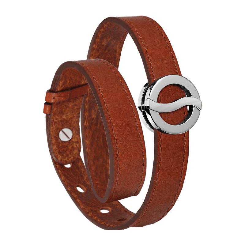 Horizon Bracelet-Large Steel Icon Bracelet - Model 10L-BBSS-CWTST - Philip Stein Bracelet