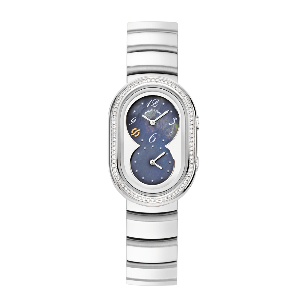 Legacy Diamond - Model 64D-MBKFMOP-SS - Philip Stein Watch