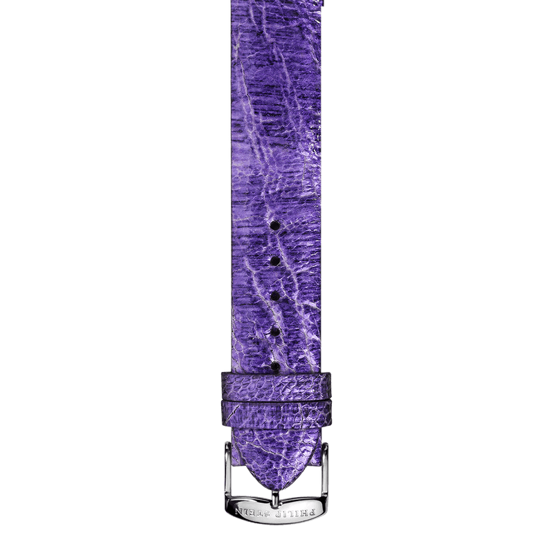Light Purple Metallic Ostrich Strap - Model 2-OLPRM - Philip Stein Strap