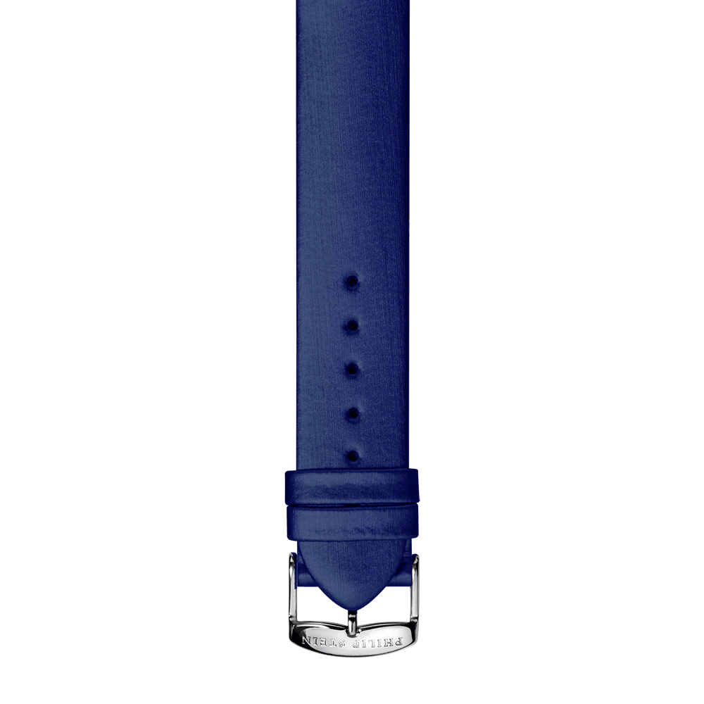 Night Blue Silk Calf Strap - Model 4-INBL - Philip Stein Strap